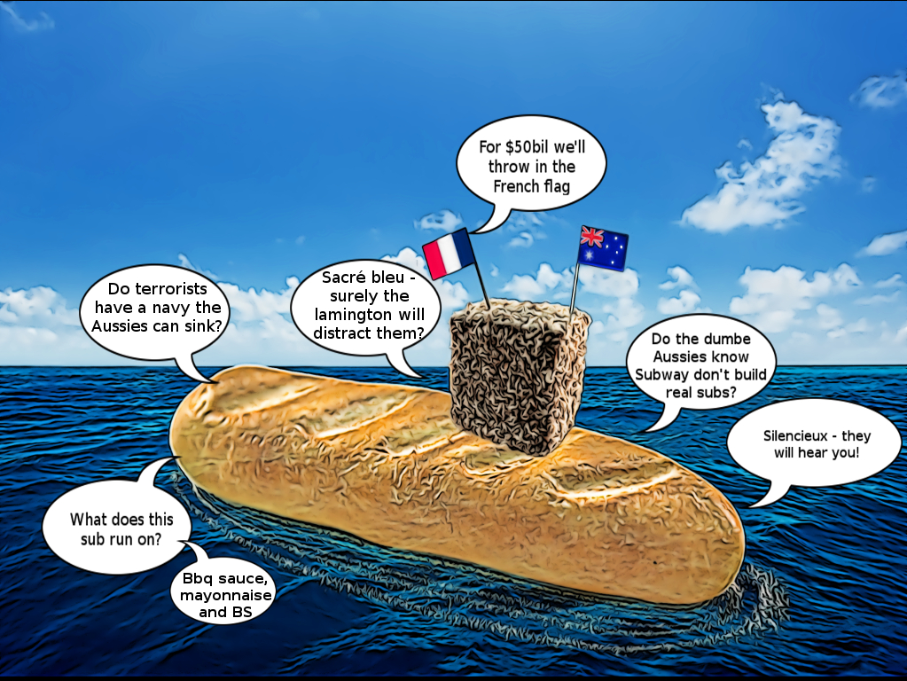 Bread Sub at Sea
